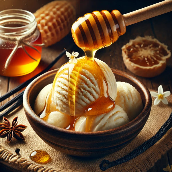 The Ultimate Plant-Based Honey Vanilla Ice Cream Recipe
